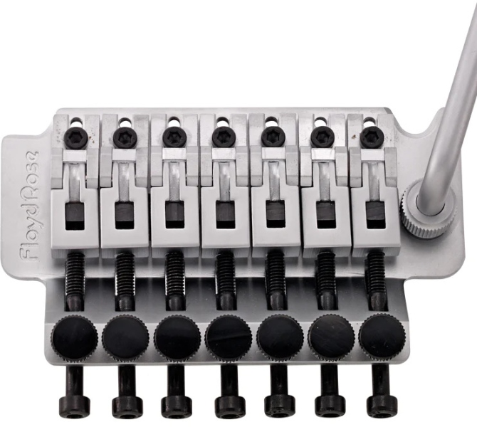 Floyd Rose FRTPS1000S - 1000 Series Pro Tremolo System - 7-String - Satin Chrome