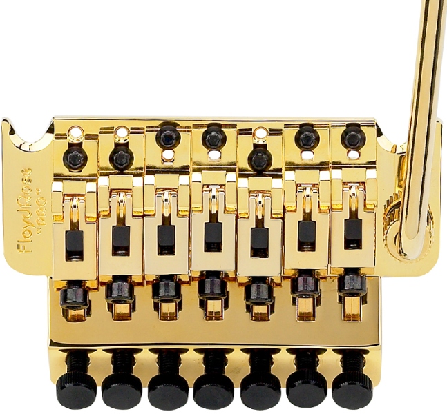 Floyd Rose FRTPS3000 - 1000 Series Pro Tremolo System - 7-String - Gold