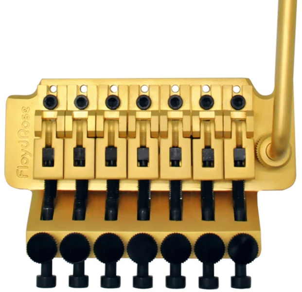 Floyd Rose FRTPS3000S - 1000 Series Pro Tremolo System - 7-String - Satin Gold
