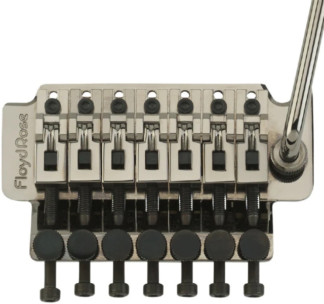 Floyd Rose FRTPS5000 - 1000 Series Pro Tremolo System - 7-String - Black Nickel