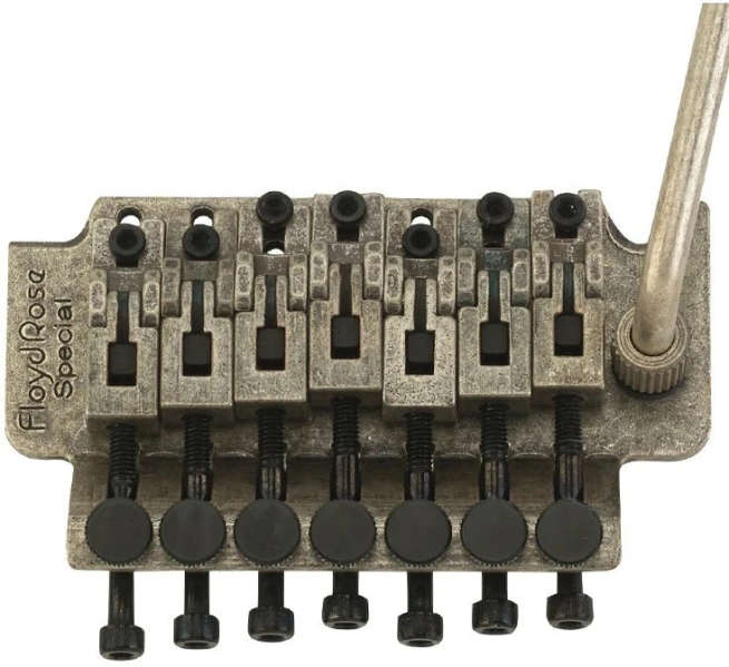 Floyd Rose FRTPS6000 - 1000 Series Pro Tremolo System - 7-String - Antique Silver