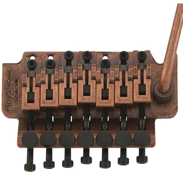 Floyd Rose FRTPS7000 - 1000 Series Pro Tremolo System - 7-String - Antique Bronze