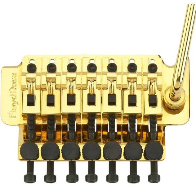 Floyd Rose FRTS300 - Original Tremolo System, 7-String - Gold