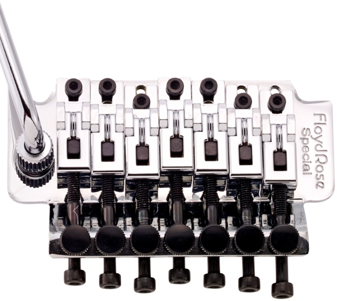 Floyd Rose FRTSSS1000L - Special 7-String Tremolo - Chrome - Left