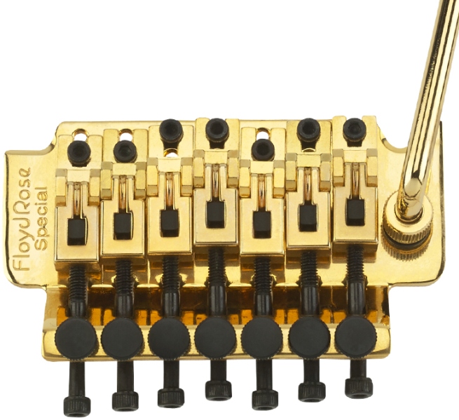 Floyd Rose FRTSSS3000 - Special 7-String Tremolo - Gold