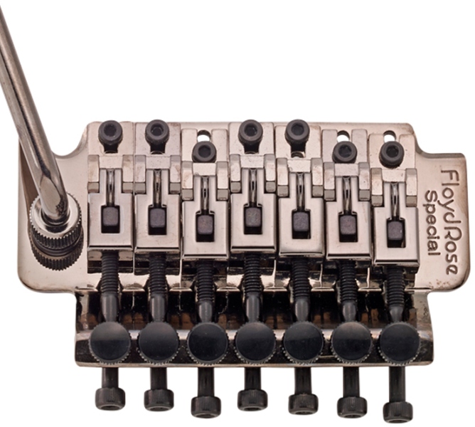 Floyd Rose FRTSSS5000L - Special 7-String Tremolo - Black Nickel - Left