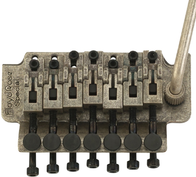 Floyd Rose FRTSSS6000 - Special 7-String Tremolo - Antique Silver