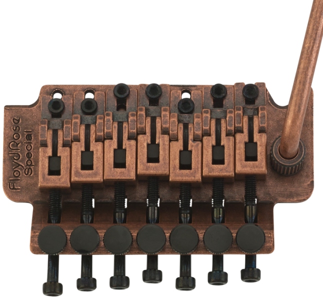 Floyd Rose FRTSSS7000 - Special 7-String Tremolo - Antique Bronze