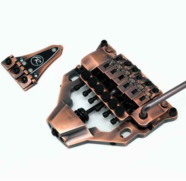 Floyd Rose FRTX07000 - FRX Tremolo System - Antique Bronze