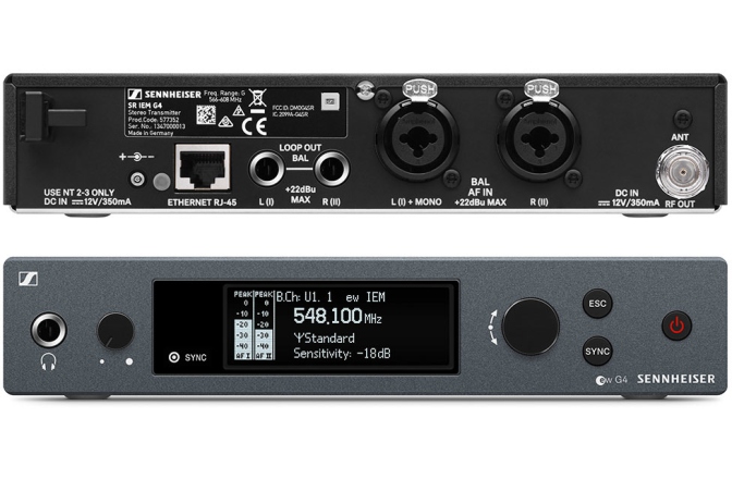 Sistem IEM Sennheiser ew IEM G4 A-Band