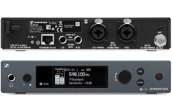 Sistem IEM Sennheiser ew IEM G4 B-Band