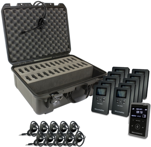 Williams AV 10-Person Portable Digi-Wave Interpretation System
