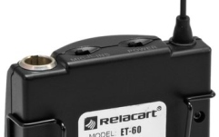 Sistem Lavaliera Relacart ET-60 Bodypack with Lavalier Microphone for WAM-402