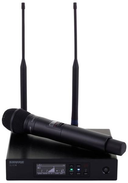 Sistem microfon fara fir / wireless Shure QLXD24/KSM9