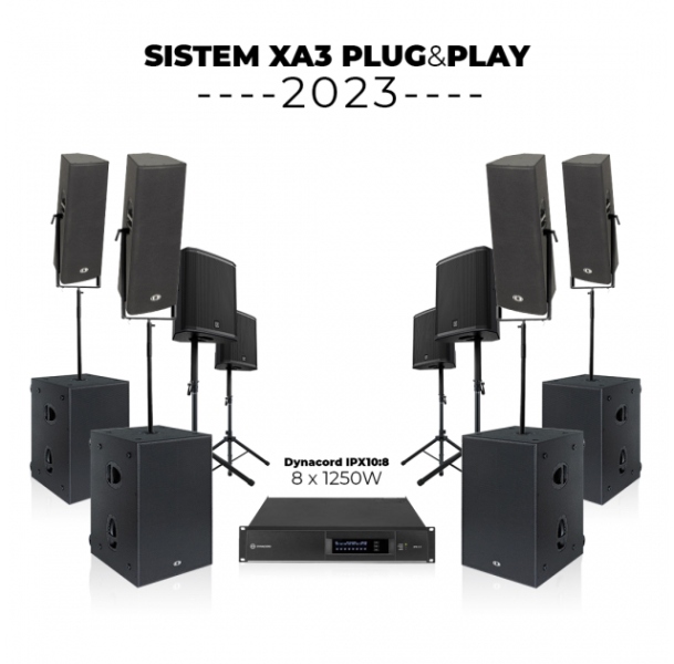 Dynacord Xa3 Plug&Play 2023