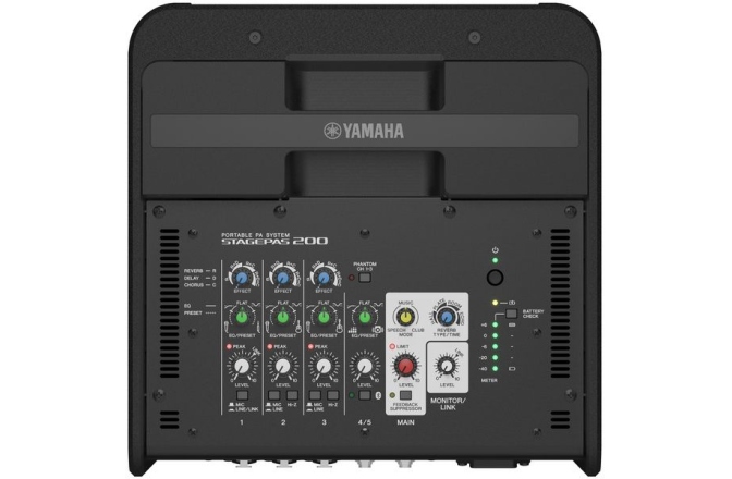 Sistem PA mobil Yamaha Stagepas 200