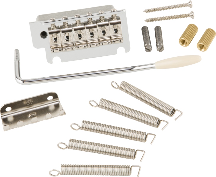 Fender Deluxe Series 2-Point Tremolo Assembly Chrome