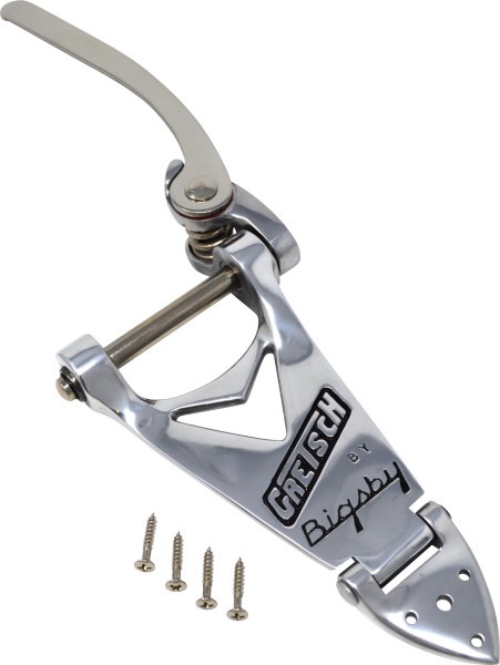 Gretsch Guitars Branded Bigsby Tailpiece Polished Aluminum