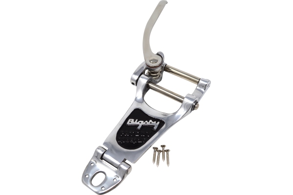 B7LH Vibrato Tailpiece Left-Handed Polished Aluminum