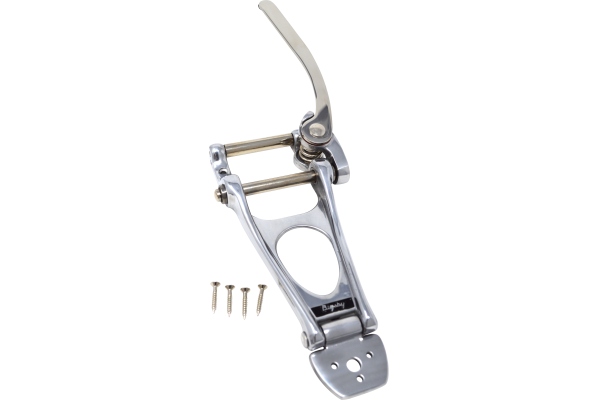 Tailpiece B12 with Tension Bar Polished Aluminum Tailpiece B12 with Tension Bar Polished Aluminum
