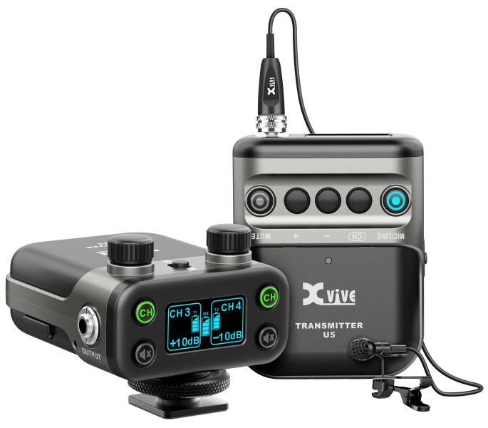 XVive U5 Wireless Audio System + Lav