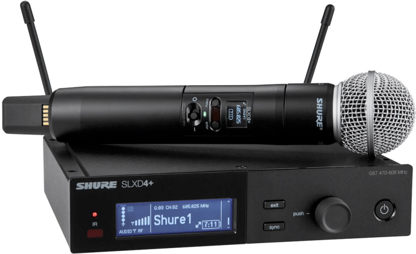 Shure SLXD24+ / Beta58 G65
