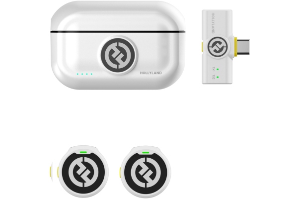 LARK M2 with USB-C Plug - Duo - Ivory White
