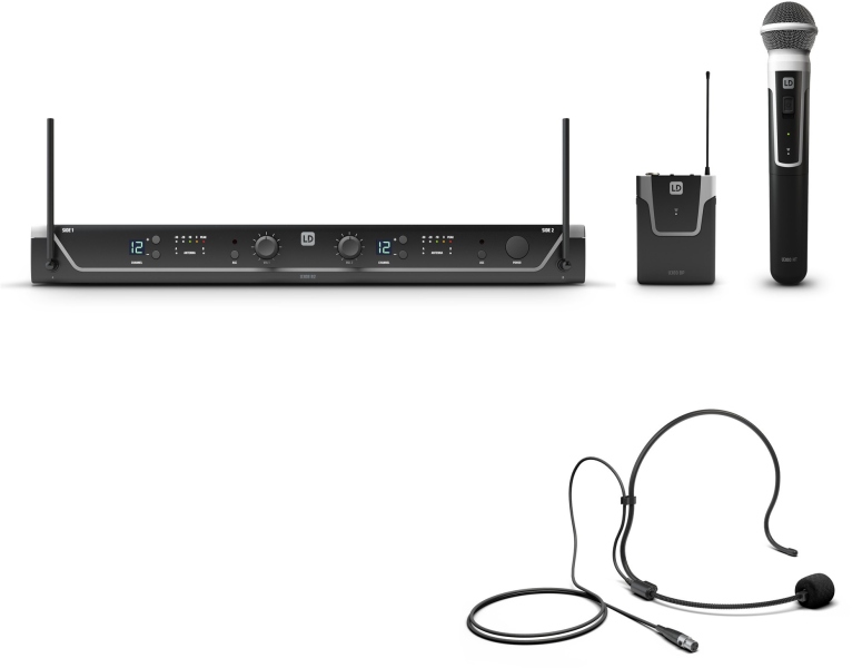 LD Systems U305 Handheld-Headset Dual