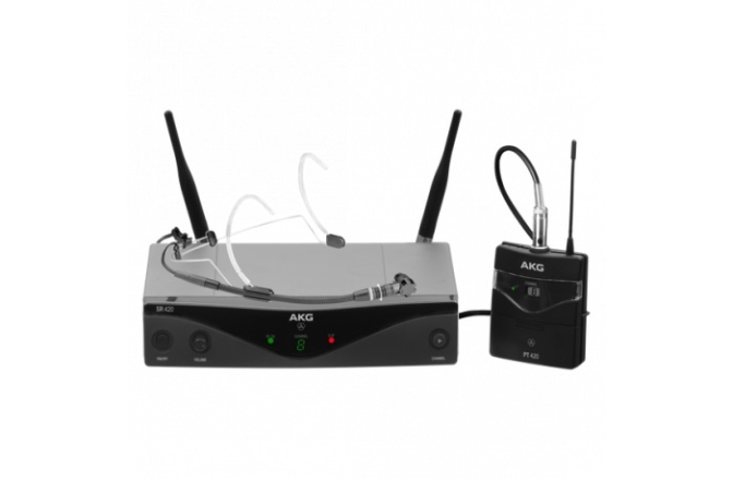 Sistem wireless headset AKG WMS 420 Headworn