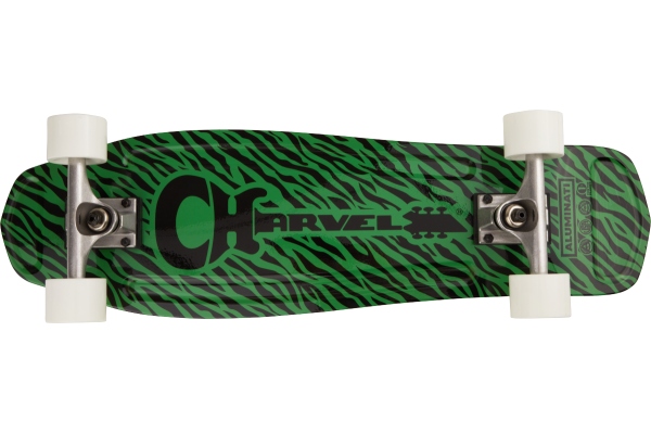 Charvel Neon Green Bengal Skateboard by Alumanati Charvel Neon Green Bengal Skateboard by Alumanati