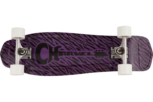Charvel Purple Bengal Stripe Skateboard Charvel Purple Bengal Stripe Skateboard