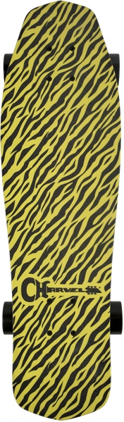 Chauvet Charvel Yellow Bengal Skateboard by Aluminati