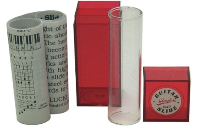 Slide chitară Clayton Bottleneck Glass Slide Standard Wall - Small