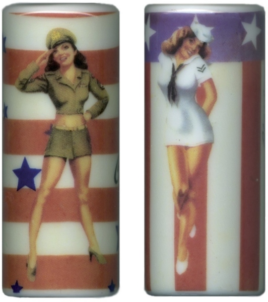 Clayton Slide Porcelain American Hottie mare