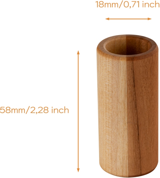 Ortega Wood Slide - Small - Cherry / Birch