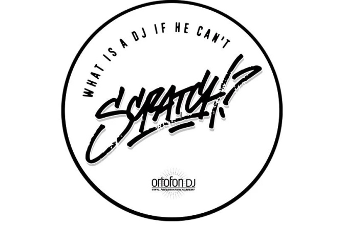 Slipmat antistatic Ortofon Slipmat Scratch