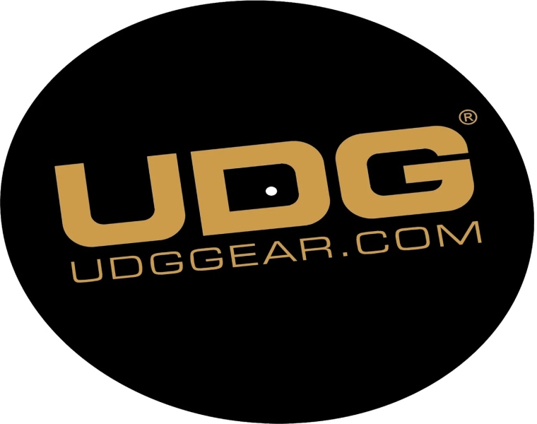 UDG Turntable Slipmat Set Black / Golden