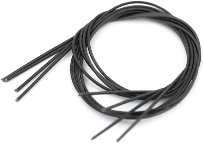 Evans PureSound Dark Brown Braided Line (4 pcs)