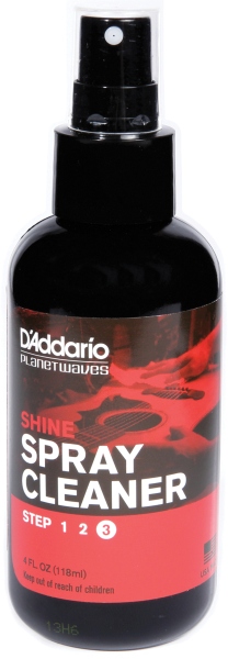 Daddario Shine - Instant Spray Cleaner Step3