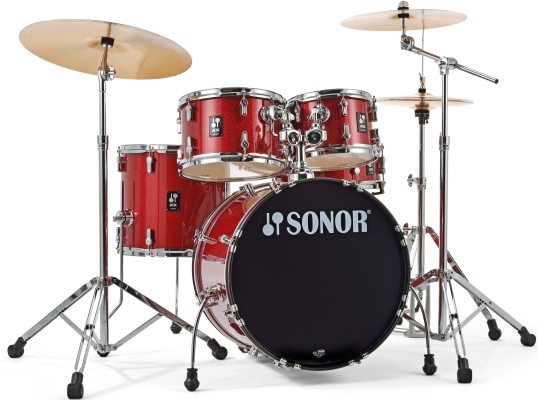 Sonor aqx stage kit red moon sparkle