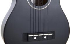 Sopran Ukulele  Almeria  negru mat