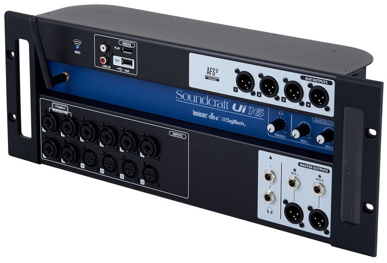 Mixer digital cu 16 canale Soundcraft Ui16