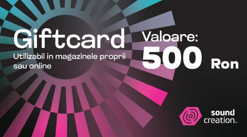 SoundCreation Card Cadou 500