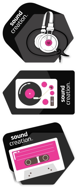 Soundcreation Savage Trend Setter Stickers