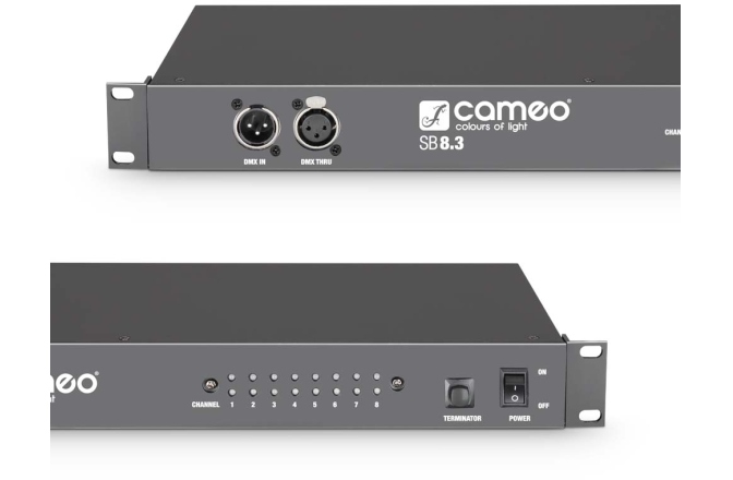 Splitter / booster DMX Cameo SB8.3