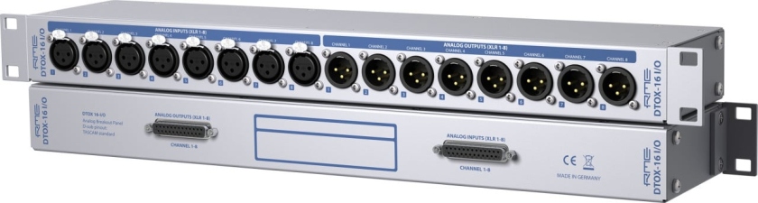 RME DTOX-16 I/O