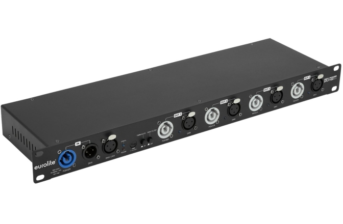 Splitter DMX Eurolite DMX Power Splitter 4x4 3-pin XLR