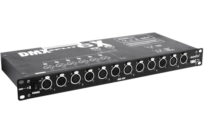 Splitter DMX Eurolite DMX Split 6X