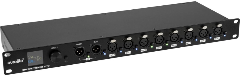 Eurolite DMX Split/Boost 8 PRO 3-pin