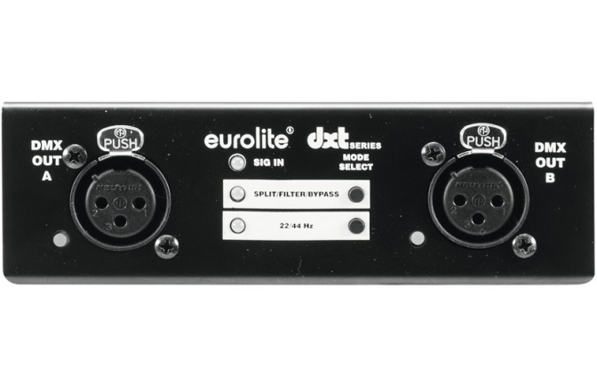 Splitter Dmx Eurolite DXT-SP 1in/2out PRO DMX RDM Splitter